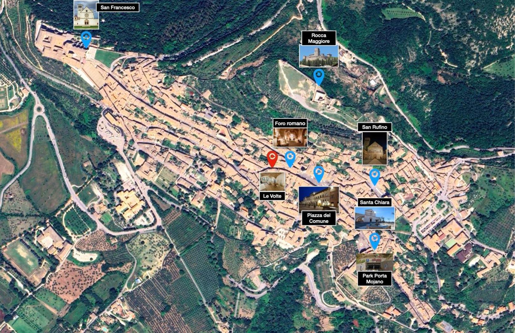 Le Volte Di Via Portica Appartement Assisi Buitenkant foto